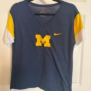 Nike Dri-FIT Navy T-Shirt